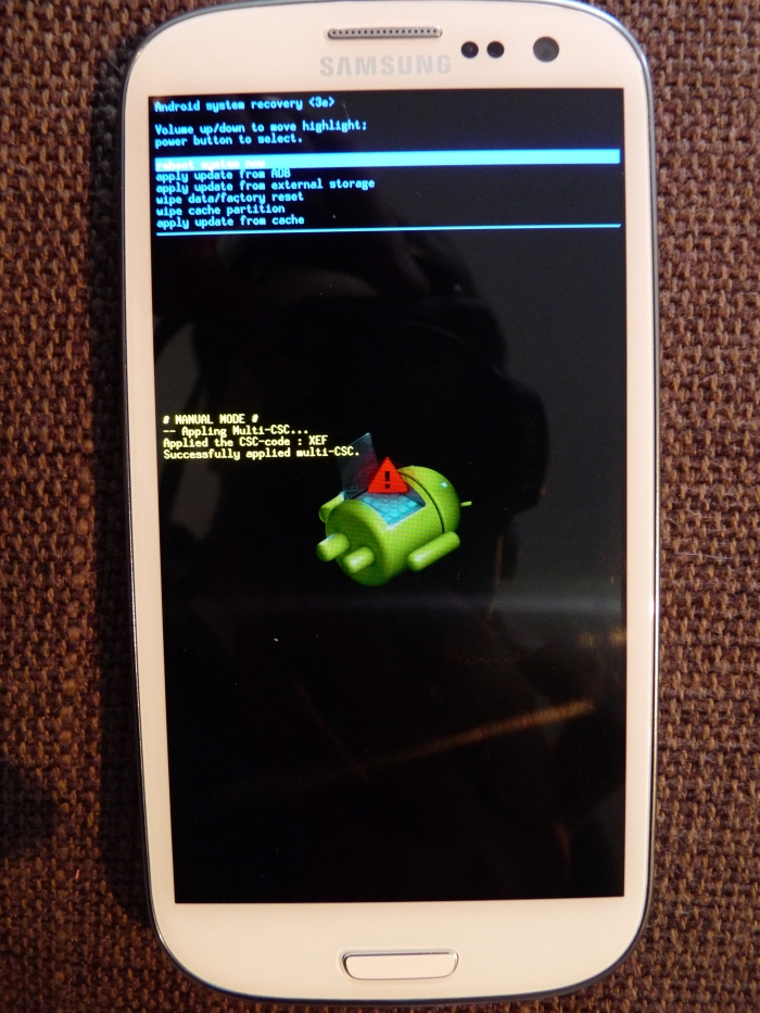 Android Recovery Mode